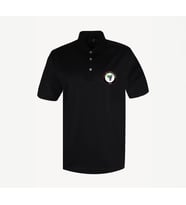 Çal Belediyespor Logolu Siyah Polo Yaka T-Shirt