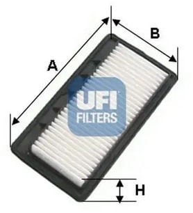 UFI 3012600 Hava Filtresi 2811302510