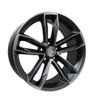 AKD-A5232-04 8.0x18" 5x112 ET42 66.45 Gun Machined 18 İnç Jant Takımı (4 Adet)
