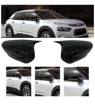 Citroen Cactus Batman Yarasa Ayna Kapağı Parlak Siyah ABS 2017 2018 2019 2020 2021
