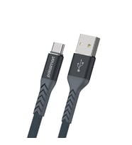 Polosmart PSM116 Type-C Şarj ve Data Kablosu 1.2 Metre Gri