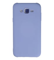 Galaxy J7 Kılıf Nano içi Kadife Silikon - Lila