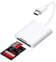 iPhone 15 Uyumlu Type-c Kart Okuyucu SD Kart Adaptörü TF Kart Okuyucu Disk Adaptörü Mobil Kart Okuyucu Hızlı Aksesuarları Bağlayın