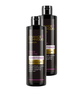 Advance Techniques Mega Volume Hacim Veren Saç Kremi 250 Ml. İkili Set