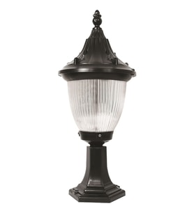 AVONNI BSU-68186-BSY-M3-K Siyah Boyalı Dış Mekan Aydınlatma E27 ABS Polikarbon Cam 26cm