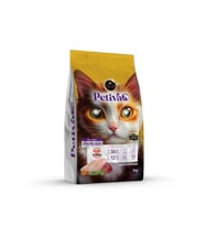 Petiva Kısırlaştırılmış Tavuklu Yetişkin Kedi Maması 3 Kg