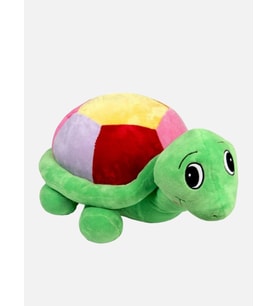 Gran Toys Peluş Renkli Kaplumbağa - 70CM (Çok Renkli)