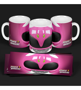 Ranger Pink Kupa Bardak Özel Tasarım Hediye Kupa Porselen Kupa Bardak