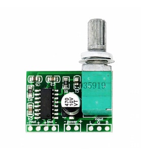 Ses Ayar Potlu Pam8403 5V Mini Ses Yükseltici Class D 2X3W Amfi Ses Kontrol-Ses Yükseltici