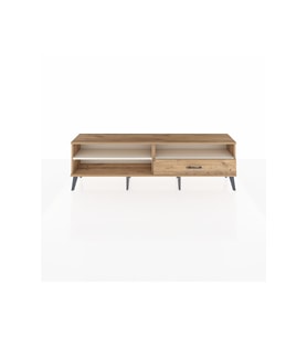 Arges TV Ünitesi 2 Raflı Tek Çekmeceli  176x30x51 Çam-Aytaşı/Çam