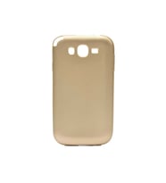 Samsung Galaxy Grand Duos İ9082 Uyumlu Kılıf Zore Premier Silikon Kapak (Gold)