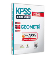 KPSS Önlisans/Ortaöğretim Geometrinin Kara Kutusu ÖSYM Çıkmış Soru Bankası Dijital Çözümlü