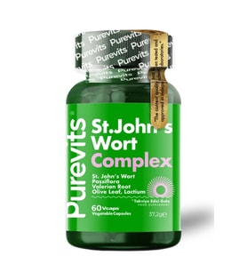 Purevits St. John's Wort - Sarı Kantaron & Passiflora - 60 Adet Vegan Kapsül