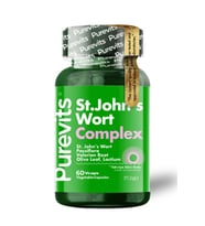 Purevits St. John's Wort - Sarı Kantaron & Passiflora - 60 Adet Vegan Kapsül