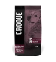 Croque Kuzu Etli Yetişkin Köpek Maması 15 Kg (Kahverengi)
