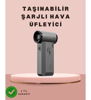 Northcity Turbo Güçlü Hava Üfleme ve Vakum Makinesi - Şarjlı Çok Fonksiyonlu Temizlik Çözümü