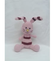 Ponponlu Tavşan Amigurumi Organik Oyuncak