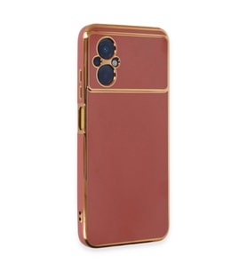 Xiaomi Poco M5 Kılıf Volet Silikon - Kırmızı