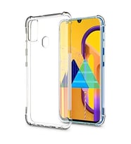 Ally Samsung Galaxy M30S Anti-Drop Darbe Emici Silikon Kılıf-(5775) - SSSSSS6375-3498
