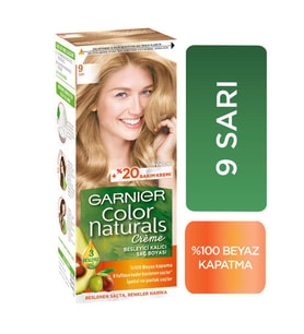 Garnier Color Naturals 9 Sarı Saç Boyası