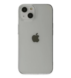 Newface Apple iPhone 14 Plus Kılıf Pc Sert Şeffaf Kapak - Şeffaf