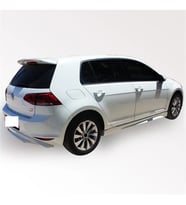 Volkswagen Golf Uyumlu 7 Marşpiyel 2 Parça Fiber 2013 Ve Sonrası