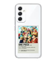 Samsung Galaxy S24 PLUS Uyumlu One Piece Desenli Şeffaf Telefon Kılıfı
