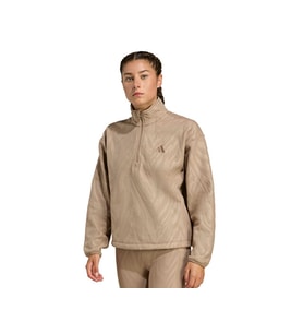 adidas Aop Polarfleece Kadın Günlük Ceket JX3122 Krem