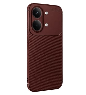 Mey İthalat® Poco X8 Pro Max Auto Focus Karbon Kapak - Bordo