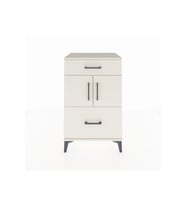 Hyperion Komodin Tek Raflı 2 Çekmeceli 2 Kapaklı 60x44x96 Aytaşı-Aytaşı