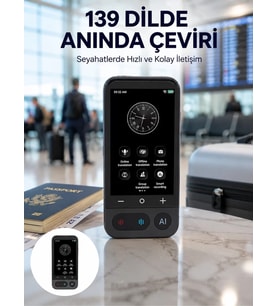 Fotoğraf Tanıma ve Konuşma Çevirili Akıllı Tercüman Yeni Nesil
