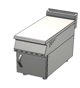 CSA Karacasan 900 Seri Dolaplı 40 cm Nötr Ara Tezgah