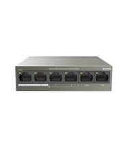 TENDA 5port 63w 4port PoE TEF1106P-4-63W 10/100 Yönetilemez Switch Masaüstü