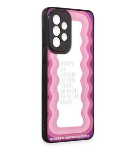 Newface Samsung Galaxy A53 5G Kılıf Mirror Desenli Kapak - Mirror - 11