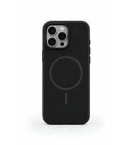 iPhone 16 Pro Max Mag Core Akıllı MagSafe Animasyonlu Silikon Kılıf Siyah