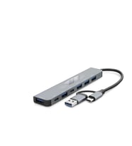 Usb Type-C 3.0 Hub 7 Port Gri HDX7827