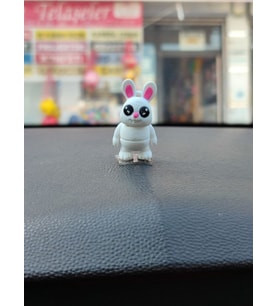 Otomobil Aksesuarı Dikiz Aynası Aksesuarı Dikiz Aynası Süsü Sevimli Tavşan Tiny Bunny