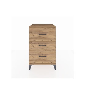 Hyperion Komodin 3 Çekmeceli 60x44x96 Çam-Çam