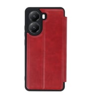 Po X7 Pro Kılıf Flip Cover - Kırmızı