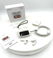 V20Pro Earphone 2.Nesil Aplikasyonlu ANC/ENC DOKUNMATİK EKRANLI Bluetooth Kulaklık