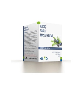 Organik Yağ Ardıç Yağlı Masaj Kremi 210 ml