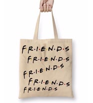 Friends Friends Friends Bez Çanta Uzun Saplı