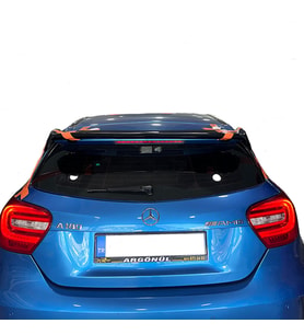 Mercedes W176 A180 AMG Uyumlu Üniversal Plastik BOYASIZ Spoiler