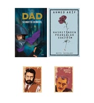 Selahattin Demirtaş Kitapları - Dad - Hasretinden Prangalar Eskittim - Ahmed Arif - Not defteri seti (Renksiz)