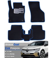 Renault Megane E-Tech (2022-2025) Uyumlu EVA Paspas Tam Set – Birebir Uyum,Su Geçirmez,Hızlı Montaj