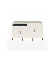 Kronos Konsol 4 Raflı 4 Kapaklı 176x59x99 Aytaşı-Aytaşı/Antrasit