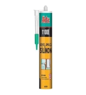 Akfix 1100e Şeffaf Silikon 280 ml