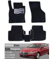 SKODA SUPER B (2015-2023) Uyumlu EVA Paspas Tam Set–Oto Paspas,Araca Özel,Kolay Montaj