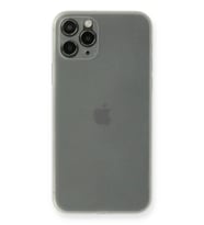 Newface Apple iPhone 11 Pro Max Kılıf PP Ultra İnce Kapak - Beyaz