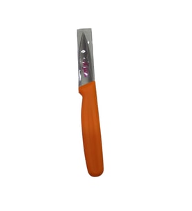 Sivri Ağız Basic Sebze Meyve Bıçağı 8cm metal bıçak, 18cm komple ölçü , 1 adet Turuncu